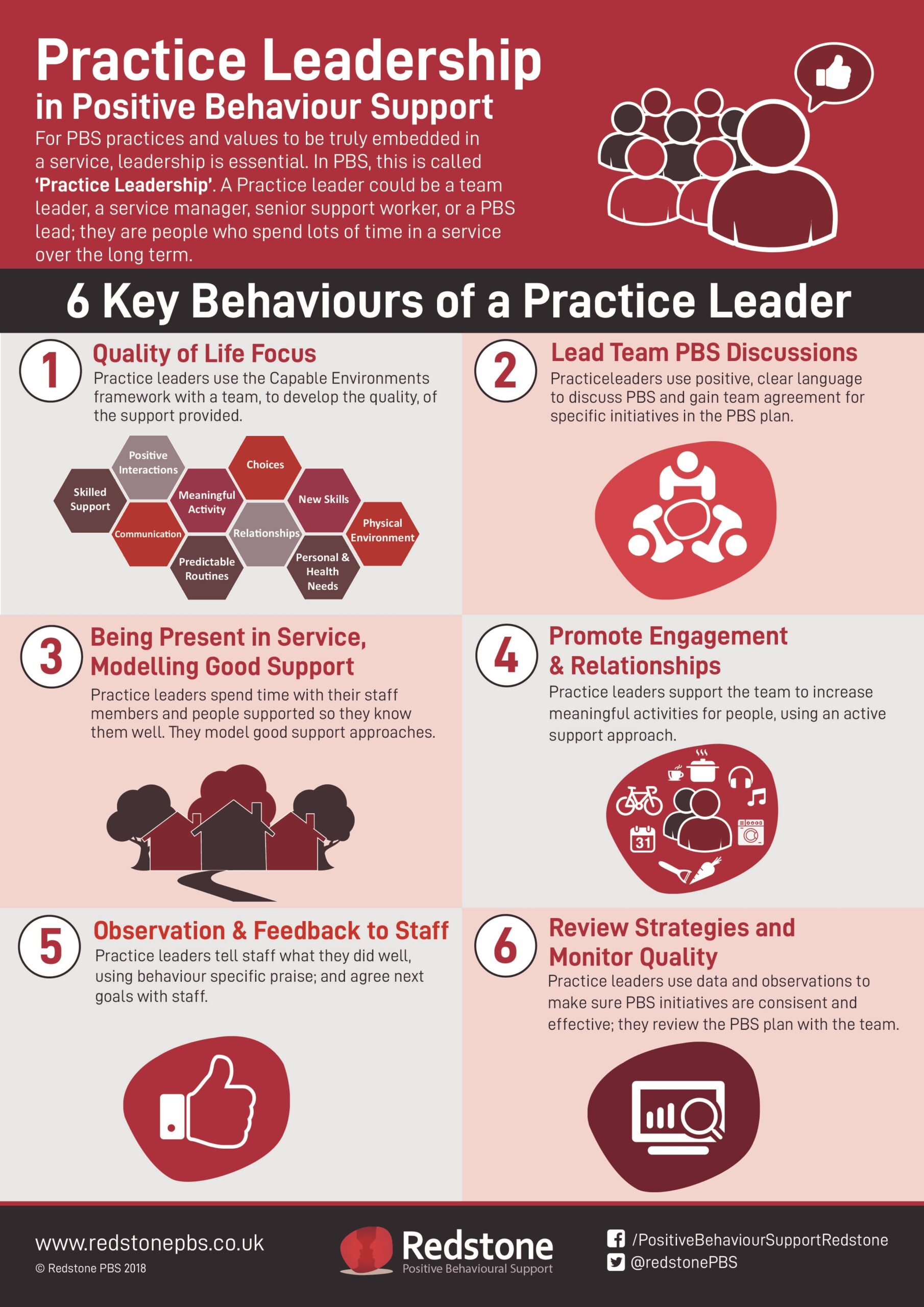 Practice Leadership In Positive Behaviour Support Redstone Pbs